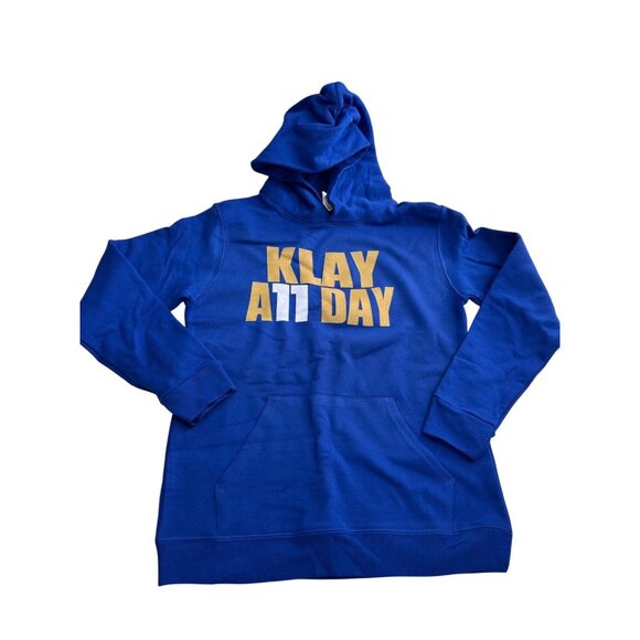 Hanes Other - Klay All Day Blue Youth Hoodie Hanes Ecosmart L Youth Thompson Sweatshirt Ball